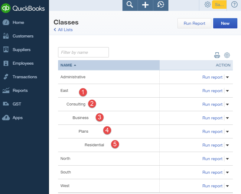 does quickbooks desktop for mac have class tracking